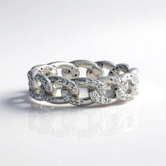 Anello in argento con Zircone (de Melo Essence)