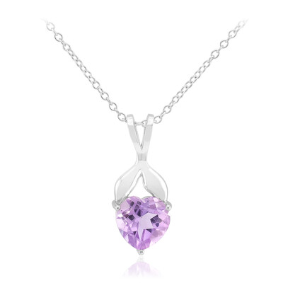 Amethyst Silver Necklace