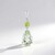 Pendentif en argent et Améthyste verte