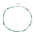 Collana in argento con Grandidierite