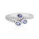 Anello in argento con Tanzanite
