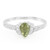 Cuprian Tourmaline Silver Ring
