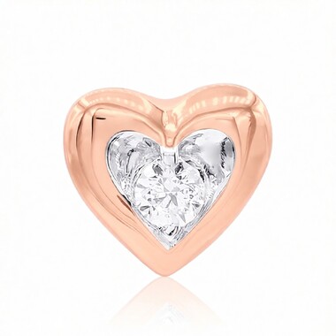 Gouden hanger met een Diamant SI2 (G) (Annette)