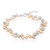 Bracciale in argento con Perla d'Acqua Dolce Bianca (TPC)