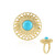 Bague en argent et Turquoise Sleeping Beauty (MONOSONO COLLECTION)
