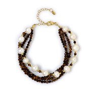 Edelstein-Silberarmband (Riya)