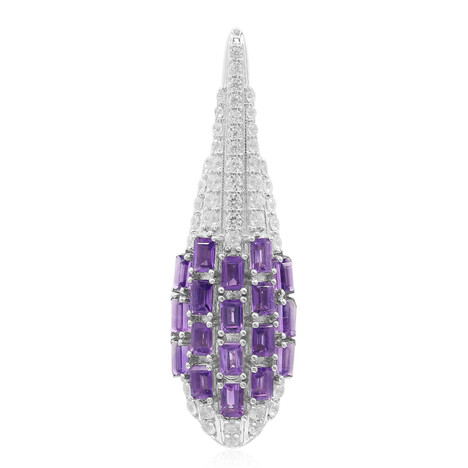 Ciondolo in argento con Ametista (Remy Rotenier)