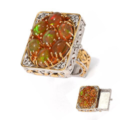 Welo-Opal-Silberring