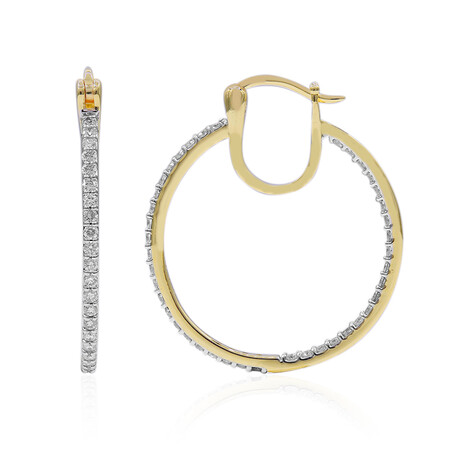 Orecchini in oro con Diamante SI1 (G) (Annette)