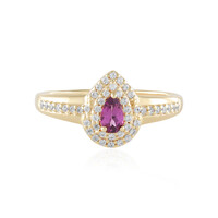 Bague en argent et Grenat Umbalite