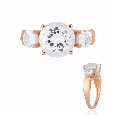 Anillo en plata con Danburita (de Melo Essence)