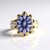 Anello in argento con Tanzanite (Gems en Vogue)