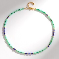 Collana in argento con Smeraldo Brasiliano