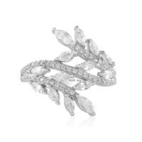 Bague en argent et Zircon
