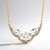 Collana in argento con Petalite