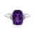 Marokkanischer Amethyst-Silberring