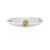 Anello in argento con Diamante Champagne I2 (de Melo Essence)