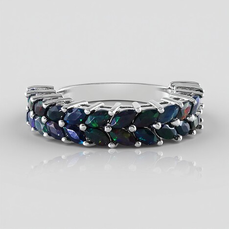 Anello in argento con Opale Mezezo