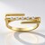 Anello in oro con Diamante SI2 (H) (de Melo Gold)