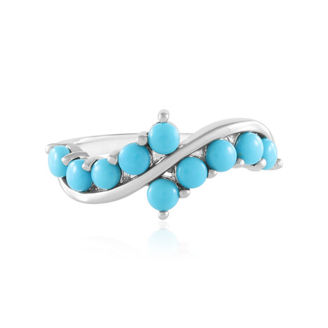 Sleeping Beauty Turquoise Silver Ring (Faszination Türkis)