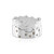 Bague en argent et Diamant champagne I3 (de Melo Essence)