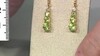 Pendientes en plata con Peridoto (de Melo Essence)