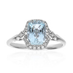 AAA-Brasilianischer Aquamarin-Goldring (CIRARI)