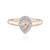 Bague en or et Morganite