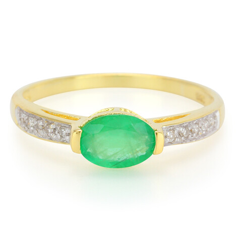 Bahia-Smaragd-Silberring