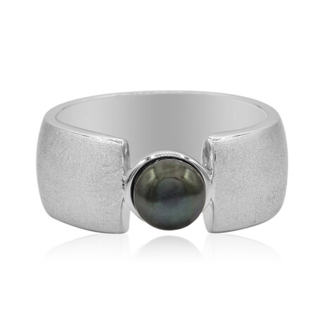 Süßwasserzuchtperlen-Silberring (TPC)