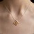 Ciondolo in argento con Zaffiro Ceylon Rosa
