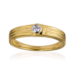 Bague en or et Diamant SI1 (H)