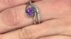 Anillo en plata con Amatista de Marruecos
