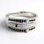 Anello in argento con Spinello Nero