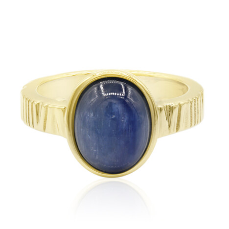 Zilveren ring met een kyaniet