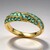 Anello in oro con Smeraldo Zambia AAA (de Melo)