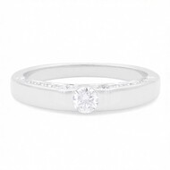 Bague en or et Diamant SI1 (G) (Annette)