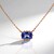 Collana in oro con Tanzanite AAA