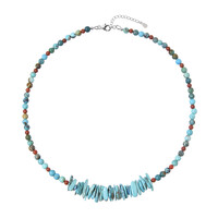 Collier en argent et Turquoise