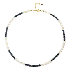 Opal-Silberhalskette