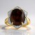 Anello in oro con Agata di Fuoco