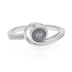 Bague en argent et Spectrolite