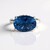Anello in argento con Fluorite Cangiante