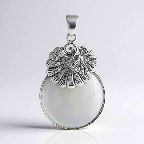 Ciondolo in argento con Madreperla (Art of Nature)