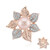 Broche en plata con Perla Ming púrpura (TPC)