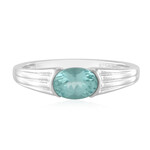 Anello in argento con Apatite Blu