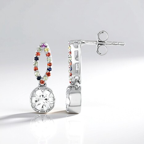 Orecchini in argento con Zircone
