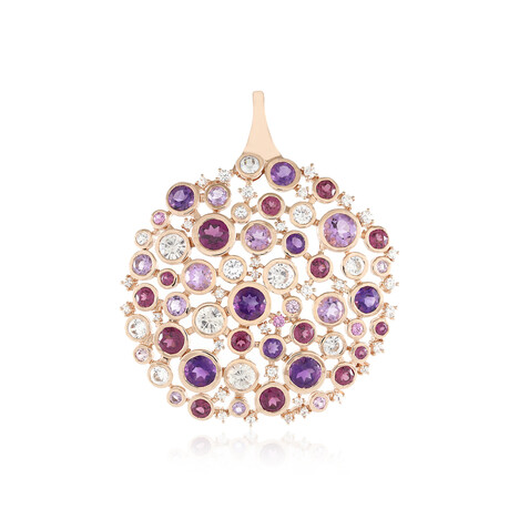 Pendentif en argent et Améthyste (KM by Juwelo)