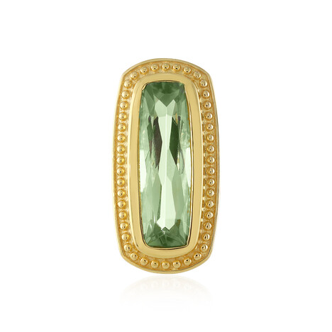 Ciondolo in argento con Ametista Verde (MONOSONO COLLECTION)
