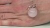 Collar en plata con Cuarzo rosa (Gems en Vogue)